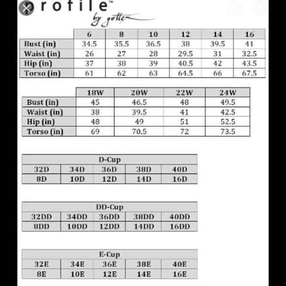 PROFILE black and white tankini top. NWT - Picture 12 of 16